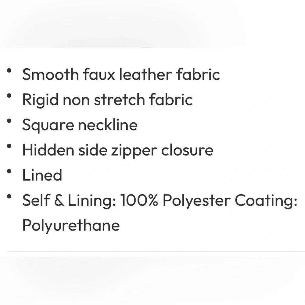 VICI- Paris Pulse Faux Leather Mini Dress - Picture 8 of 9